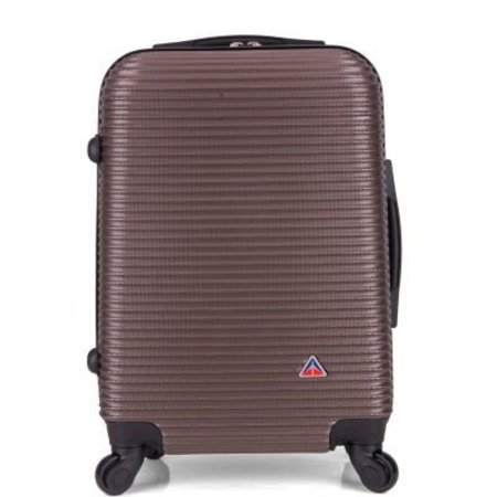 RTA PRODUCTS LLC InUSA Royal Lightweight Hardside Luggage Spinner 20" Carry-On - Brown IUROY00S-BRO